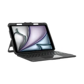 Targus THZ967TR Versavu iPad Air 11" (M3,m2) & iPad Pro 11" & iPad 10.9" Uyumlu Touchpad ve Aydınlatmalı Türkçe Klavyeli Kılıf - 1