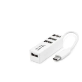 Type-C Hub 4*Usb Beyaz (Telefon Uyumlu) HDX7015 - 1