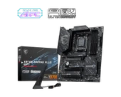 MSI X870E GAMING PLUS WIFI AM5 DDR5 8200MHZOC 3X M.2  USB 40GBPS HDMI DP 5G LAN WIFI 7 RGB ATX - 1