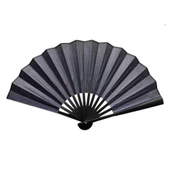 Plastik Kumaş Yelpaze 12 li Füme - 1