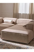 Mobilya Stant Most Mollis Plus Sağ Köşe 2 Modül Köşe Koltuk 09 Bej Keten Kumaş Yumuşak Sünger(EVİNİZE TESLİM) thumbnail 3