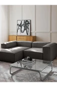 Mobilya Stant Most Mollis Plus Sol Köşe 2 Modül Köşe 41 Koyu Antrasit Keten Kumaş Yumuşak Sünger(EVİNİZE TESLİM) thumbnail 2
