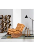 Mobilya Stant Most Woodarm %100 Ağaç Dinlenme Koltuğu 05 Hardal İthal Nubuk Kumaş (Evinize Teslim) thumbnail 1