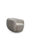 Mobilya Stant Most Galaxy Berjer Beyaz Teddy Kumaş (EVİNİZE TESLİM) - 3