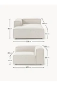 Mobilya Stant Most Mollis Plus Sol Köşe 2 Modül Köşe 01 Beyaz Lüks Bukle Kumaş Yumuşak Sünger(EVİNİZE TESLİM) thumbnail 6