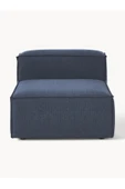 Mobilya Stant Most Mollis Orta Modül Berjer Silinebilir Lacivert Keten Kumaş Yumuşak Sünger (Evinize Teslim) thumbnail 2
