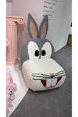 Mobilya Stant Most Bugs Bunny Karakter Berjer 1. Sınıf Teddy Kumaş Gürgen Ağaç (Evinize Teslim) thumbnail 2