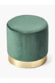 Mobilya Stant Most Ekol Premium Puf 15 Yeşil Kadife Kumaş (Evinize Teslim) thumbnail 2
