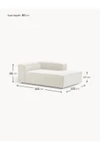 Mobilya Stant Most Mollis Plus Sağ Köşe Dinlenme 01 Beyaz Lüks Bukle Kumaş Yumuşak Sünger(EVİNİZE TESLİM) thumbnail 7