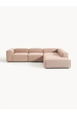 Mobilya Stant Most Mollis Pro 4 Modül Sağ Köşe Koltuk Takımı 09 Bej Keten Kumaş Yumuşak Sünger(Evinize Teslim) thumbnail 6