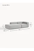 Mobilya Stant Most Mollis Pro 2 Modül Sol Kanepe 32 Gri Keten Yumuşak Sünger(Evinize Teslim) thumbnail 4
