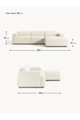 Mobilya Stant Most Mollista 3 Modül Sağ Köşe Koltuk 01 Kırık Beyaz Keten Kumaş Yumuşak Sünger (Evinize Teslim) thumbnail 7