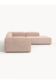Mobilya Stant Most Mollis Pro 4 Modül Sağ Köşe Koltuk Takımı 09 Bej Keten Kumaş Yumuşak Sünger(Evinize Teslim) thumbnail 3