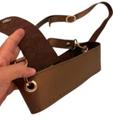 Çanta Aksesuar Kapsül Model Bakır Renk Çanta Yapım Seti Light Gold  Metalli thumbnail 1