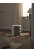 Mobilya Stant Most Twister Puf 23 Antrasit Kadife Kumaş (EVİNİZE TESLİM) - 1