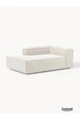 Mobilya Stant Most Mollis Sol Köşe Dinlenme 01 Beyaz Lüks Bukle Kumaş Yumuşak Sünger(EVİNİZE TESLİM) thumbnail 1