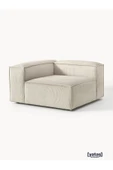 Mobilya Stant Most Mollis Köşe Modül Berjer 01 Fitilli Kırık Beyaz Kadife Kumaş Yumuşak Sünger (EVİNİZE TESLİM) thumbnail 1