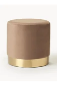 Mobilya Stant Most Ekol Premium Puf 08 Kahverengi Kadife Kumaş (Evinize Teslim) thumbnail 1