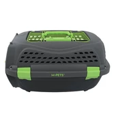 M-Pets Eco Giro Carrier Taşıma Çantası Small Siyah Yeşil - 2