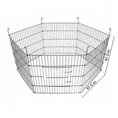 Kedi ve Köpekler İçin Panel Çit 61x91Cm 6 Parça - 2