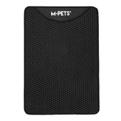 M-Pets Duplex Elekli Kedi Kumu Paspası Siyah 45x65cm - 1