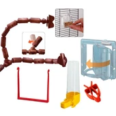 Ferplast Guilietta 5 Kuş Kafesi Siyah Tel - 4