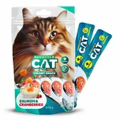 Eurogold Somon Balığı ve Kızılcık Sıvı Kedi Ödülü 15gr 5li - 1