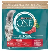 Purina One Sığır Etli Kısırlaştırılmış Yetişkin Kedi Maması 1.5 Kg - 1