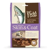 Sam's Field Natural Snack Skin Coat Somon Balıklı Köpek Ödülü 200gr - 1