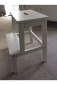 IKEA Bekvam Basamaklı Mutfak Tabure Merdiven - Beyaz Renk - 4