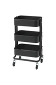 IKEA Rashult Servis Arabası, Siyah - 1