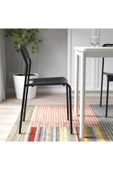 IKEA ADDE Siyah Çok Amaçlı Ev Mutfak Ofis Sandalyesi - 3