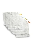 IKEA Unisex Çocuk Beyaz Krama 10 Adet 30x30 Cm Havlu Seti Bebek El Havlusu Peçete - 1