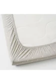 IKEA 2 Li Lastikli Çarşaf Seti, Bebek Beyaz-kahverengi 60x120 Cm Pamuklu-beşik Için - 4