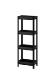 IKEA Premium Ürün Kaliteli Üretim Dayanıklı Şık Tasarım Pratik Kullanım 37x23x101 Cm Raf Ünitesi VESKEN - 1