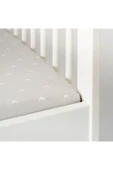IKEA 2 Li Lastikli Çarşaf Seti, Bebek Beyaz-kahverengi 60x120 Cm Pamuklu-beşik Için - 2