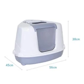 Moderna Köşeli Tuvalet Gri - 2