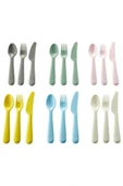 IKEA Kalas Pastel Tonlar 6 Adet Çatal Bıçak Seti - 2