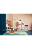 IKEA 5 - 6 Yaş Çocuk Masa-sandalye Seti Beyaz-çam, 3 Parça Set 2 Beyaz Ahşap - 4