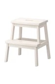 IKEA Bekvam Basamaklı Mutfak Tabure Merdiven - Beyaz Renk - 1