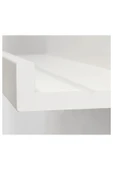IKEA Ahşap Çerçeve Rafı 55x12 Cm Duvar Rafı Kitaplık Çerçevelik Raf Beyaz Bir Adet - 3