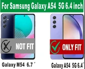 Samsung Galaxy A54 Uyumlu Darbe Önleyici Sararmaya Dayanıklı Airbag Korumalı Ultra Slim TPU Şeffaf Silikon Kılıf - 2