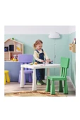 IKEA Mammut Çocuk Sandalyesi, Yeşil Plastik Çocuk Çalışma Sandalyesi - 3