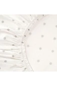 IKEA Lenast Lastikli Çarşaf Seti, Beyaz-kahverengi - 2li Paket - 2