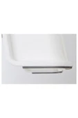 IKEA Tabure Basamak 44X35X25 cm İkea Kaymaz Taban Tabure Beyaz Renk Plastik - 2