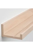 IKEA Ahşap Duvar Rafı Uzunluk: 55 Cm İkea Fotoğraf Çerçevesi Rafı Bej Raf Mdf - 1