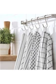 IKEA Rınnıg Kurulama Bezi Beyaz Koyu Gri - 3