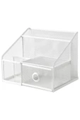 IKEA Masaüstü Düzenleyici Ikea Beyaz A Kalite Kalemlik Çelik   25x20 Cm - 1