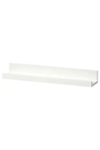 IKEA Ahşap Çerçeve Rafı 55x12 Cm Duvar Rafı Kitaplık Çerçevelik Raf Beyaz Bir Adet - 1