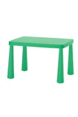 IKEA Mammut Çocuk Masası Yeşil Dikdörtgen 77x55 cm - 1